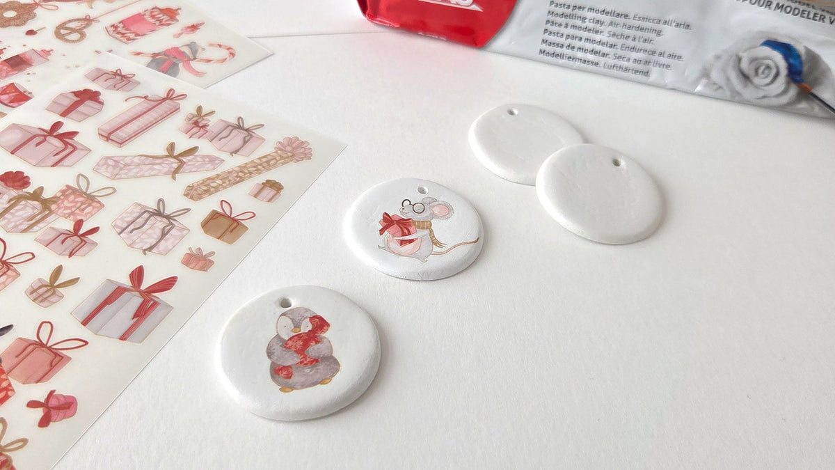 Kreativ mit Clay - Lieblingsstücke mit Rub Ons