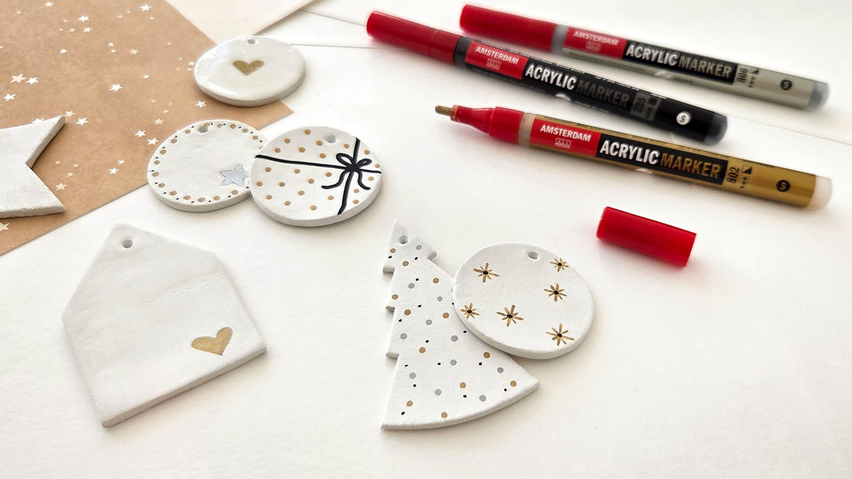 Kreativ mit Clay - DAS triff Acryl