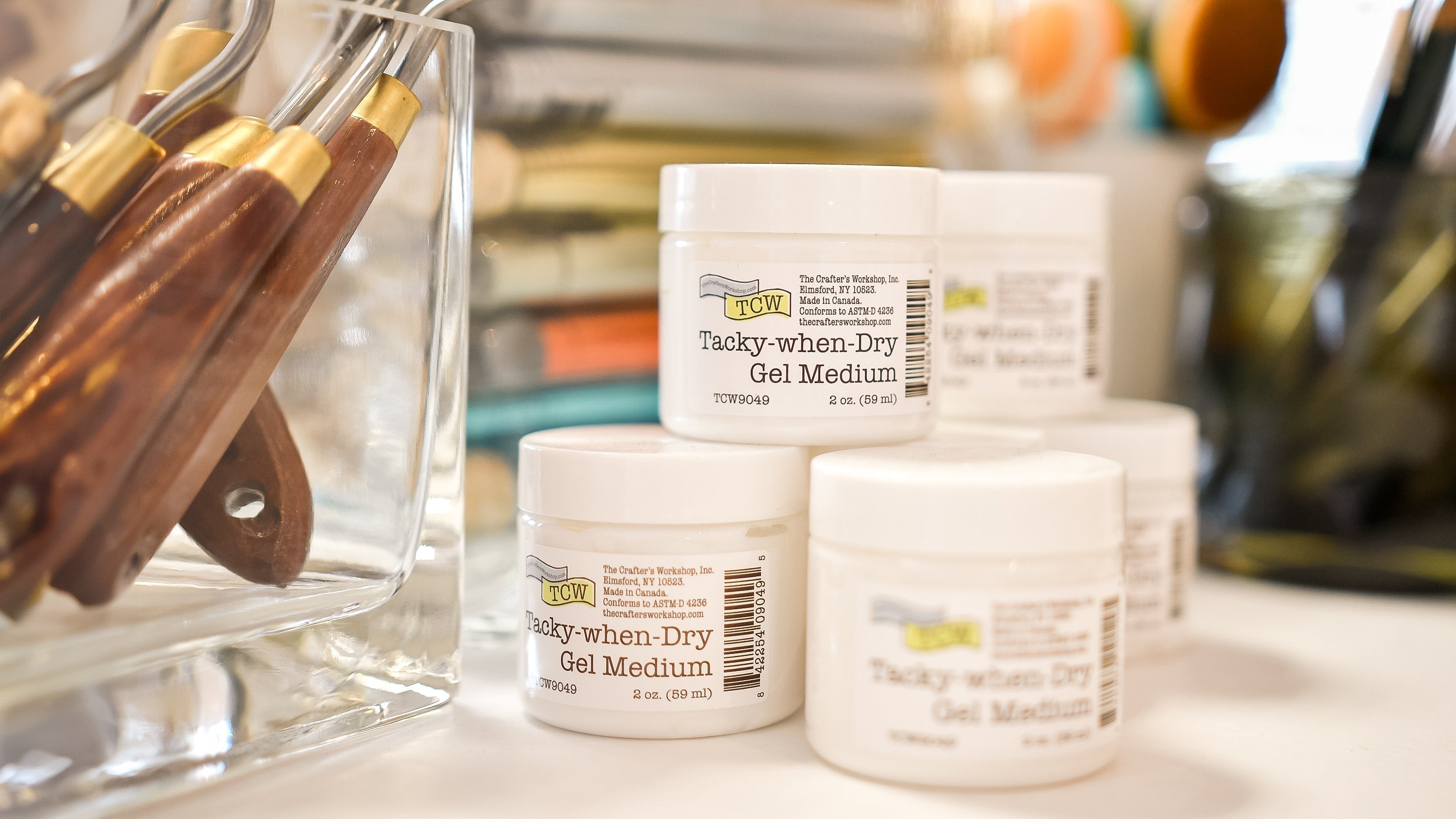 Technikkunde • Tacky-When-Dry Gel Medium