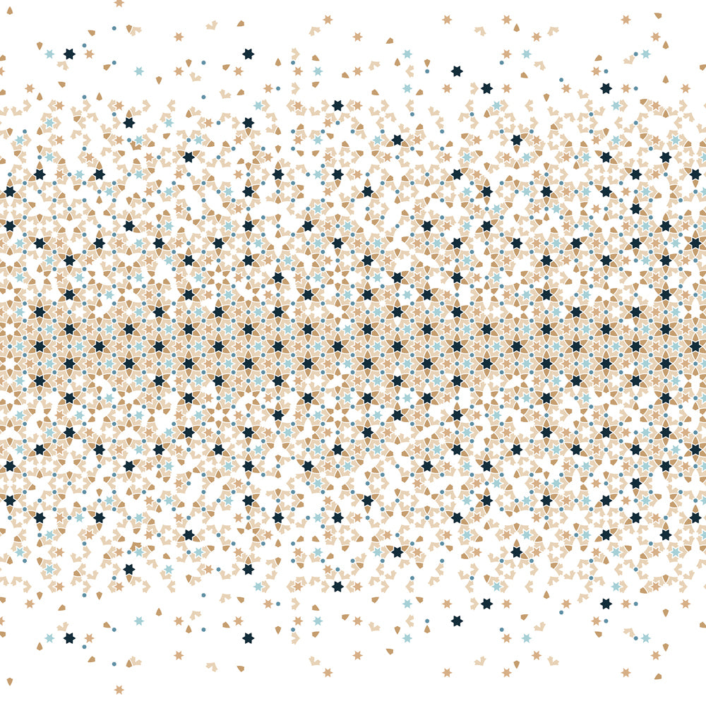 grafisch erstellter Hintergrund mit goldenem Muster