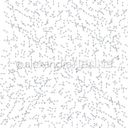 Spärliche schwarze Pfeile verstreuen sich bei diesem Design von Alexandra Renke über einen weißen Hintergrund - ideal für einzigartiges Designpapier oder kreative Papierprojekte in der Buchbinderei.