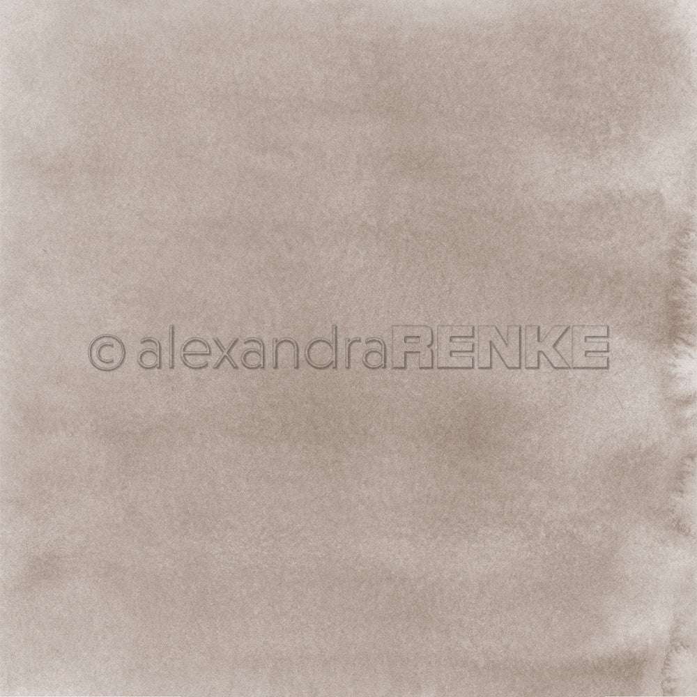 Hellbeiger Aquarell-Strukturhintergrund mit dezenten Verläufen, ideal für Grußkarten oder Designpapier von Alexandra Renke. Der Text des Wasserzeichens erscheint quer in der Mitte.