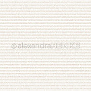 Sich wiederholende Textzeilen bilden einen dezenten Hintergrund mit einem zentralen Wasserzeichen "@alexandrahinku" - ideal für Designpapier oder Papierprojekte von Alexandra Renke. Akzente in Frühlingstypo Gold sorgen für eine elegante, raffinierte Note.