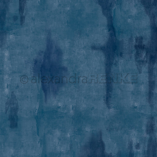 Design paper 'Autumn calm Dark Blue'