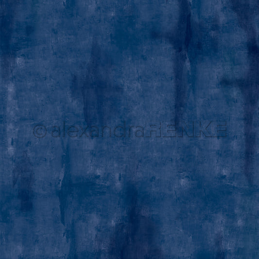 Designpapier 'Herbst wildes Dunkelblau_2'