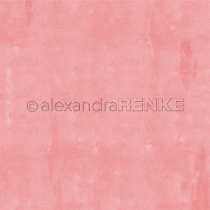 Designpapier 'Calm dunkles Rosa'