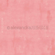 Strukturierter rosa Aquarell-Hintergrund von Alexandra Renke mit einem weichen, künstlerischen Look - perfekt für Papierprojekte oder als einzigartiges Designpapier in kreativen Buchbinderei-Projekten.