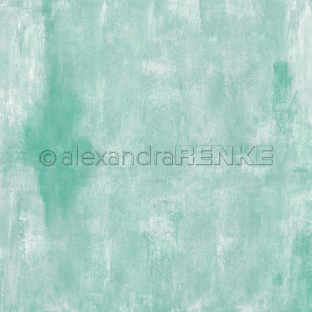 Design paper 'Autumn calm Green Turquoise'