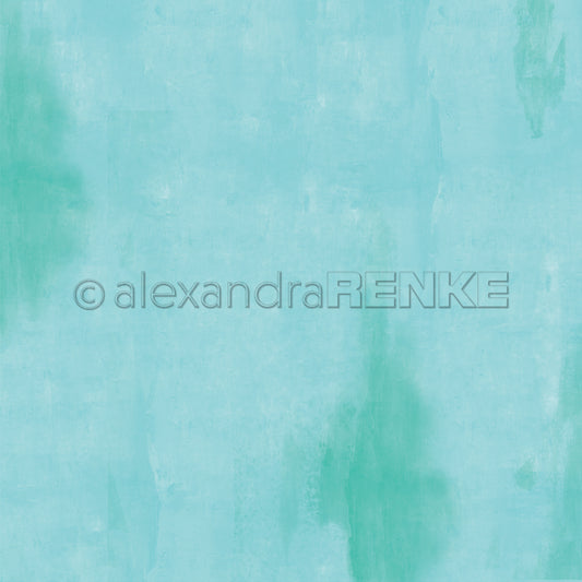 Design paper 'Autumn calm turquoise'