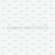 Wiederholtes Wort HAPPY in Grau mit schwachen Pferdezeichnungen überlagert - perfektes Alexandra Renke Designpapier für einzigartige Papierprojekte oder kreative buchbinderische Anwendungen.