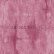 Strukturierter rosa Aquarell-Hintergrund mit zarten Pinselstrichen und weichen Verläufen von Alexandra Renke - ideal für die Buchbinderei oder als einzigartiges Designpapier in Ihren Papierprojekten.