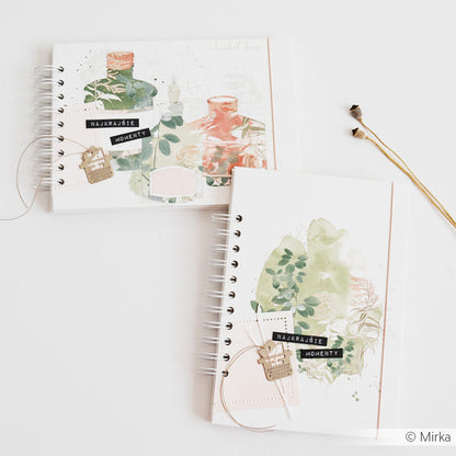 Design paper 'Memories Wild Grass Blot'