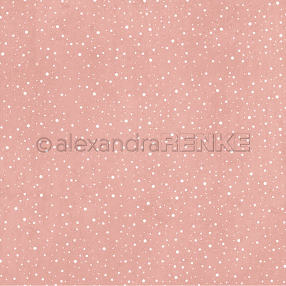 Design paper 'Snow flurry soft pink'