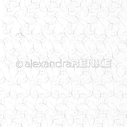 Hellgraue abstrakte Blätterzweig-Skizze auf weißem Hintergrund mit Alexandra Renke Wasserzeichen - perfekt für Karten oder Papierprojekte mit diesem hochwertigen Designpapier von Alexandra Renke.