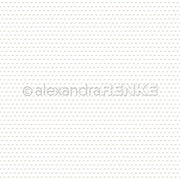 Kleine, gleichmäßig verteilte hellbraune Herzen in einem Raster auf Weiß - perfektes Alexandra Renke Designpapier für Grußkarten oder Papierprojekte.