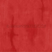 Ein strukturierter roter Hintergrund mit subtilen Schattierungen, perfekt für Designpapier oder Papierprojekte, mit einem sichtbaren Wasserzeichen von Alexandra Renke.