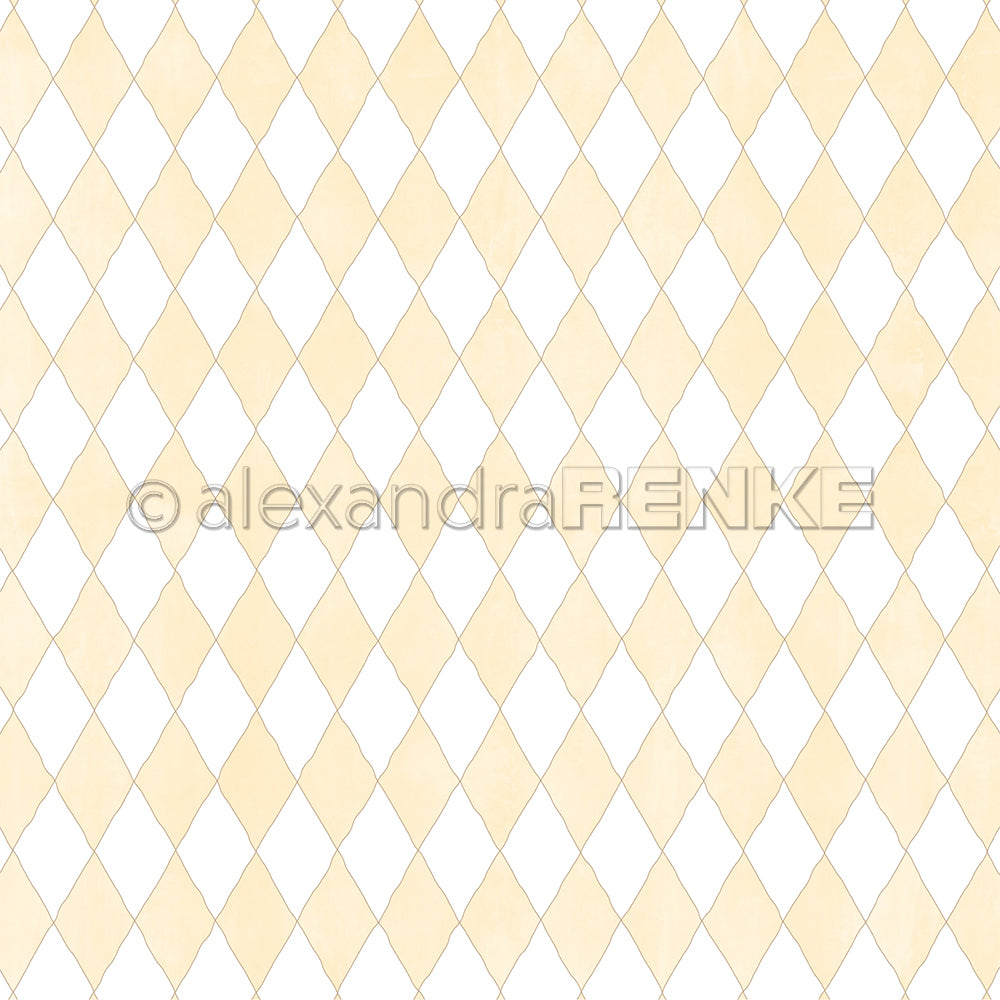 Design Paper 'Big Diamonds Yellow'