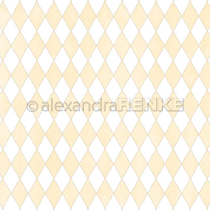 Design Paper 'Big Diamonds Yellow'