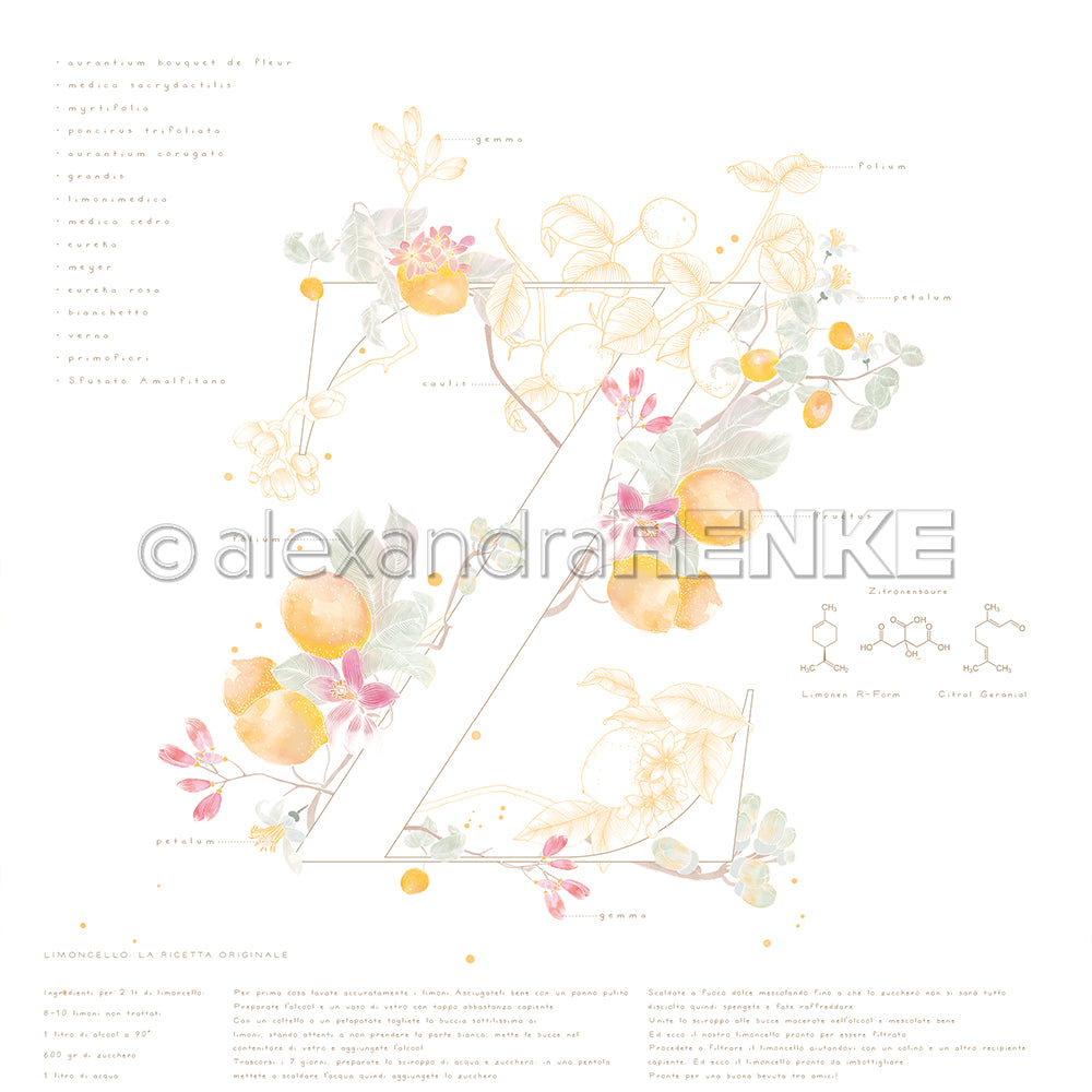 Design paper 'Herbarium Z'