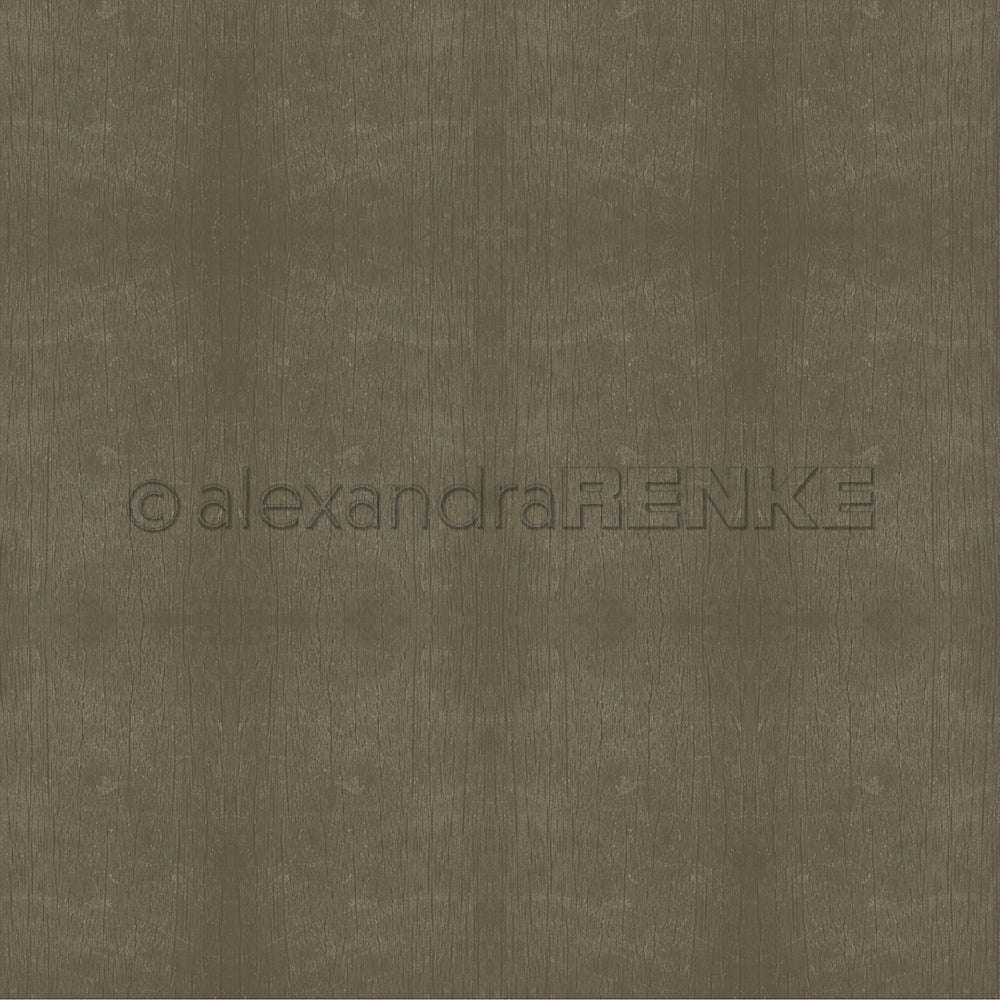 Brauner Holzstruktur-Hintergrund mit dezenter Maserung und vertikalen Linien, perfekt für Papierprojekte oder Designpapier. Inspiriert von der Holzstruktur Zinngrau von Alexandra Renke für einen modernen, natürlichen Stil.