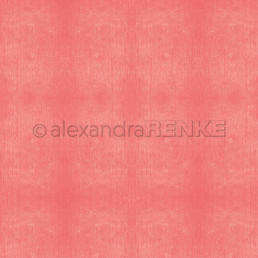 Design paper 'Wood structure coral pink'