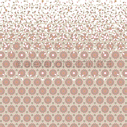 Design paper 'Geometric pattern 3 flower down'