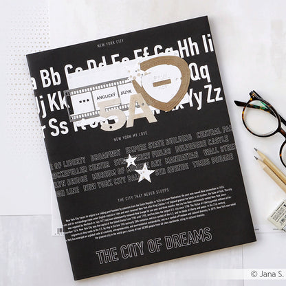 Design paper 'Typografic New York'