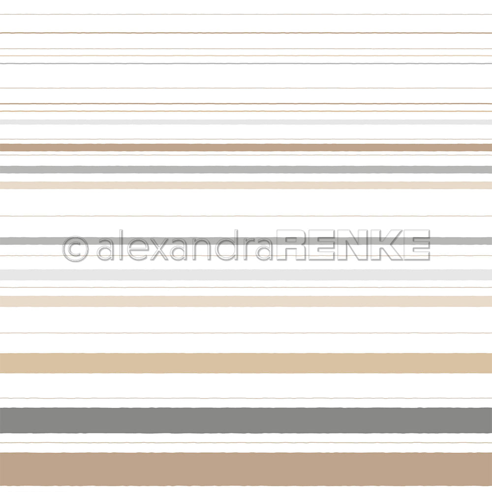 Design paper '3 colours stripe pattern'