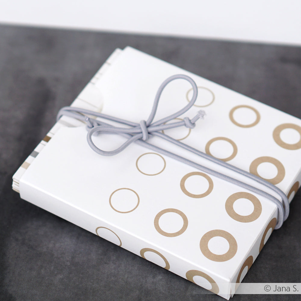 Design paper 'Vertical rings sandbeige'