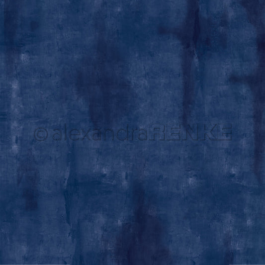 Design paper 'Calm midnight blue'