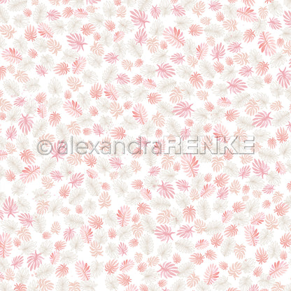 Design paper 'Small watercolor flowers rosé'