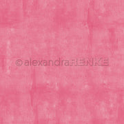Texturierter rosa Hintergrund mit dezenten Pinselstrichen und einem Wasserzeichen von Alexandra Renke, perfekt für Designpapier für Grußkarten oder andere kreative Papierprojekte.