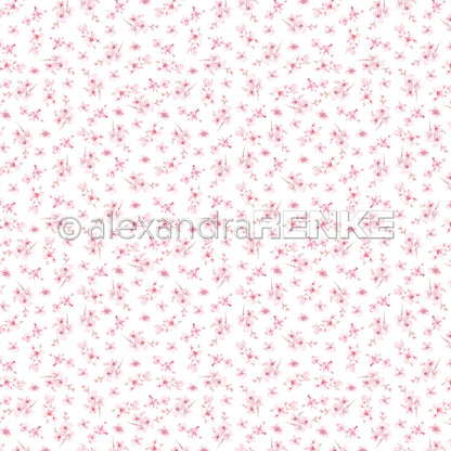 Design paper 'Mini cherry blossoms rapport'