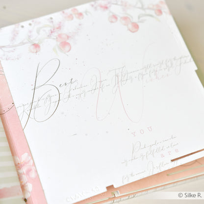 Design paper 'Peach Precious'