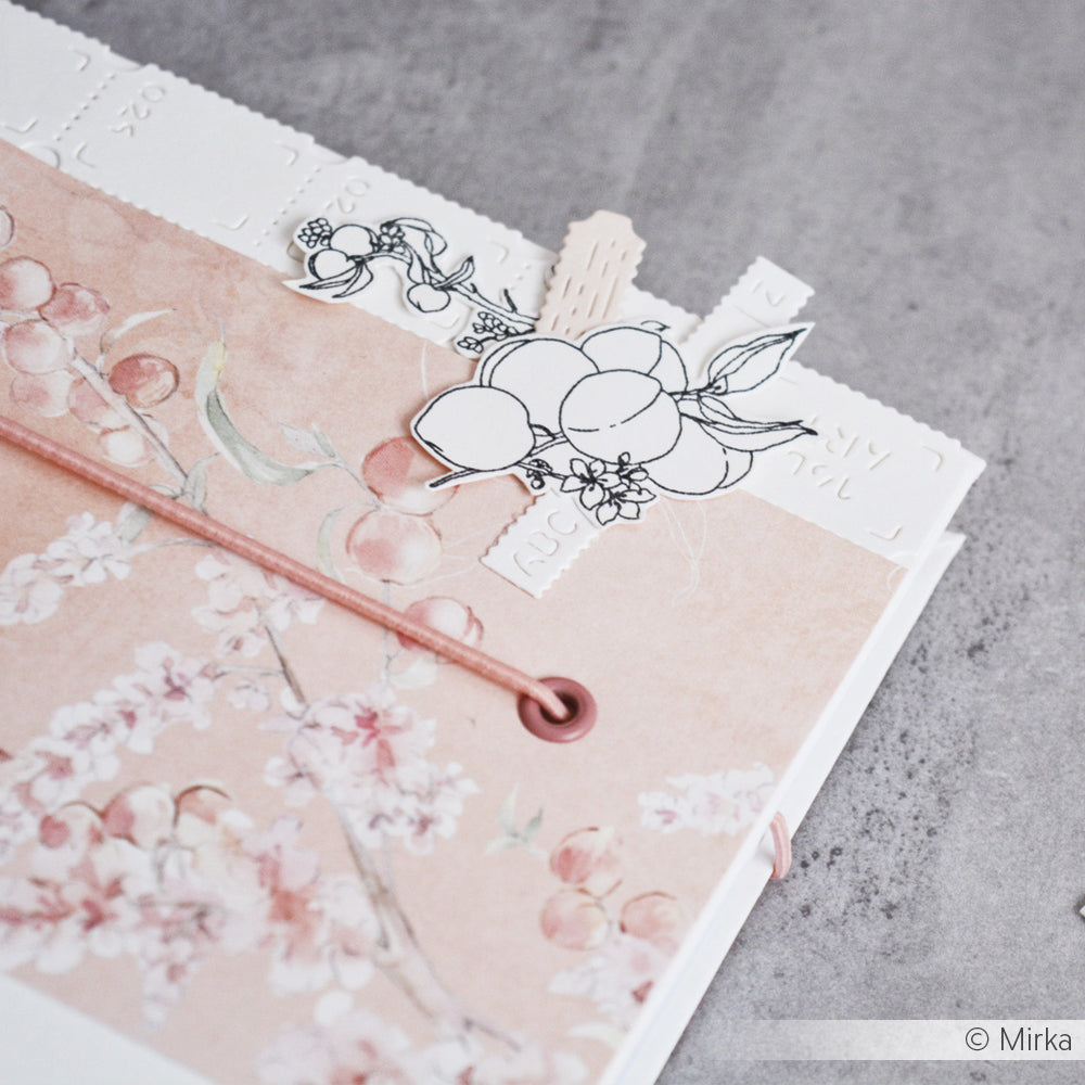 Design paper 'Peach Adorable'