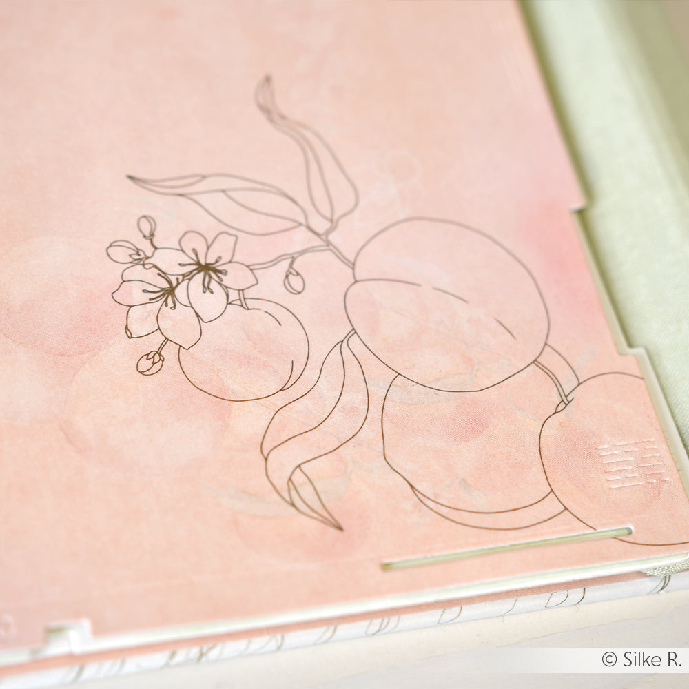 Design paper 'Peach Adorable'