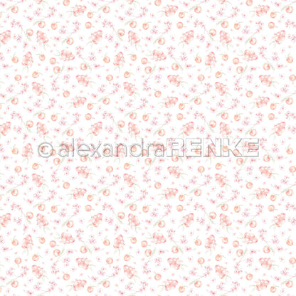 Design paper 'Peach garden'