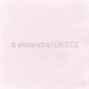 Das hellrosa strukturierte Designpapier von Alexandra Renke zeichnet sich durch ein dezentes Gittermuster und ein zentrales Wasserzeichen aus - ideal für Papierprojekte oder Buchbinderarbeiten.