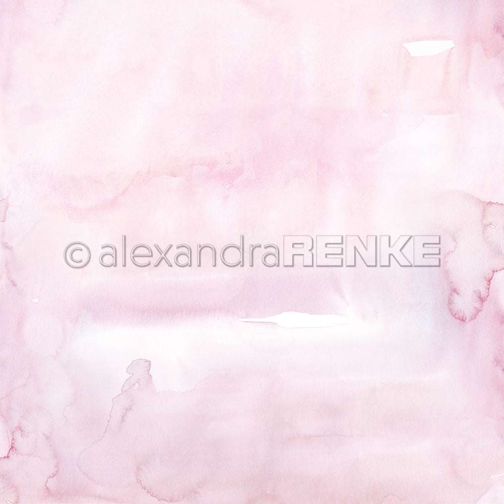 Zartrosa Aquarell-Hintergrund mit subtilen abstrakten Texturen in hellen und dunklen Schattierungen von Alexandra Renke - ideal als Designpapier oder für kreative Projekte, inspiriert von Freestyle-Aquarell Magnolia für einen zarten künstlerischen Touch.