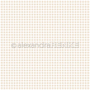 Beige-weiß kariertes Muster von Alexandra Renke mit einem Wasserzeichentext in der Mitte, perfekt für Designpapier oder Papierprojekte wie Grußkarten.