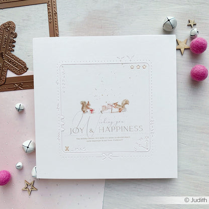 Designpapier 'Kärtchenbogen Christmas Time Together'