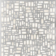 Ein nahtloses Muster verschiedener Küchenreibe und Zesten von Alexandra Renke auf grauem Hintergrund, ideal für Designpapier oder kreative Papierprojekte wie Grußkarten.