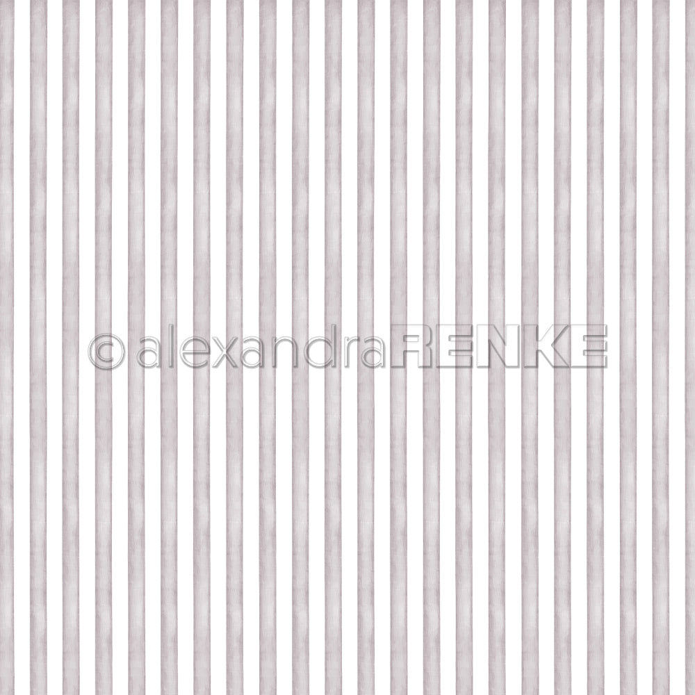 Vertikale graue und weiße Streifen mit dezentem Schattierungseffekt von Alexandra Renke - ideal als Designpapier für Ihre Papierprojekte oder zur Aufwertung Ihrer Aquarell-Streifen Hase-Kreationen.