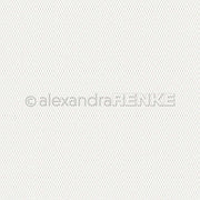 Weißer Hintergrund mit einem feinen, sich wiederholenden Rautenraster in Hellgrau - ideales Designpapier von Alexandra Renke für kreative Papierprojekte.