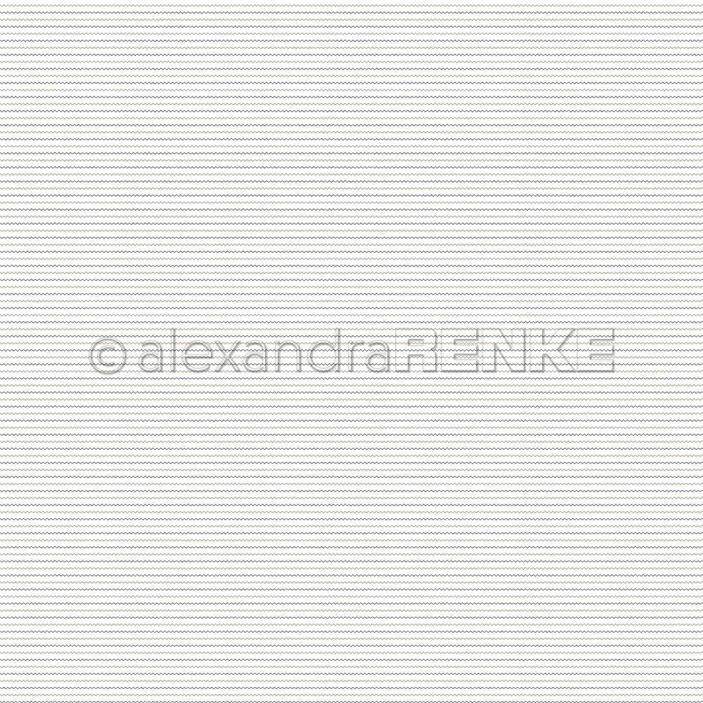 Dünne, gleichmäßig verteilte horizontale graue Linien auf hellem Hintergrund mit schwachem Wasserzeichentext in der Mitte von Alexandra Renke, perfekt für Grußkarten oder kreative Buchbinderei-Projekte.