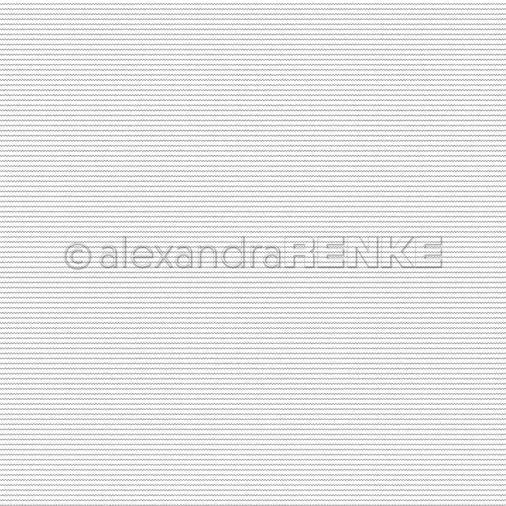 Dünne, gleichmäßig verteilte horizontale schwarze Linien auf weißem Hintergrund von Alexandra Renke - ideal für Grußkarten oder andere Papierprojekte - mit schwachem Text in der Mitte.