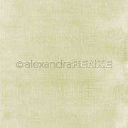 Hellgrüner, strukturierter Hintergrund mit einem schwachen Gittermuster und subtilen Schattierungen von Alexandra Renke, perfekt für Designpapier oder buchbinderische Projekte.