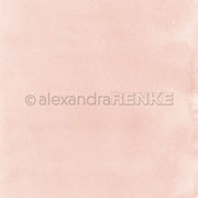 Zarte, blassrosa Aquarelltextur mit sanftem Farbverlauf von Alexandra Renke - ideal für Designpapier oder Papierprojekte in der Buchbinderei.