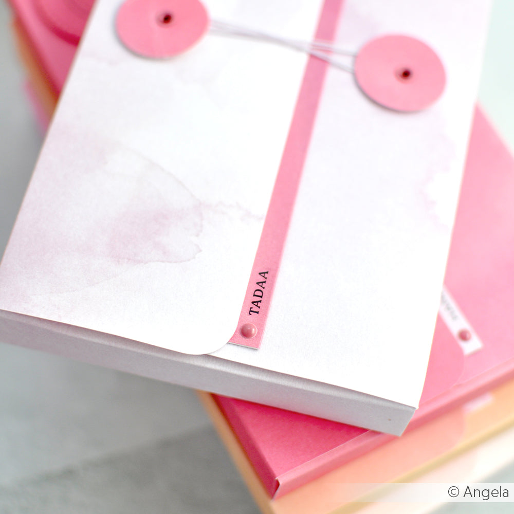 Designpapier 'Freestyle Rosa-Pink Verlauf'