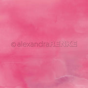 Ein zartrosa Aquarell-Hintergrund mit dezenten Farbverläufen und einer glatten Textur von Alexandra Renke - perfekt für Papierprojekte oder als stilvolles Designpapier im Freestyle Pink-Lila-Verlauf.